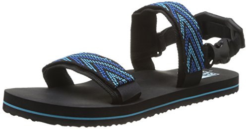 Reef Convertible, Men Flip Flops, Black (Black/Blue), 5 UK (37-39 EU)