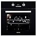 Produktbild Termikel BO 6433 Einbau-Backofen / A / 67 liter / schwarz / Versenkbare Knebel / Programmierbarer Multifunktions-Timer