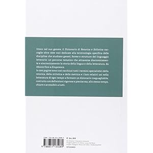 Dizionario di retorica e stilistica