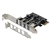Produktbild Sedna – PCI Express USB 3.1 Gen I (5 Gbit/s) 4 Port Adapter mit Low Profil bracket – Unterstützt Windows, Linux und Mac Pro (2008 bis 2012 Late Version), keine Notwendigkeit, Power Connector