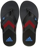 Leichte Laufsohle adidas Herren Eezay Flip Flop Dusch- & Badeschuhe, Schwarz Core Black/Shock Cyan/Grey Six, 44.5 EU