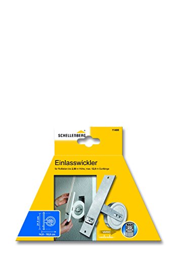 Schellenberg 11400 Einlaßwickler Maxi Lochabstand 21.5 cm - 3