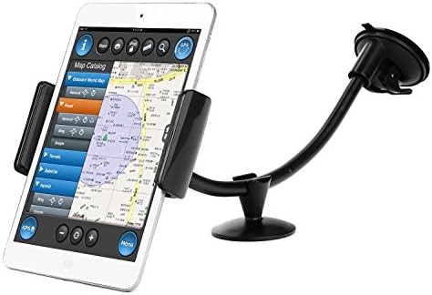 Car Mount Holder,Danibos Dashboard Windshield Long Hose Car Mount Holder With Ultra Block For iPad mini1/2/3/4,iPhone 6/ 6s/ 6 plus/ 6s plus/ 5s/ 5c/ 5,Samsung Galaxy S6/ S5/ S4/S3 Note 4/3,HTC etc
