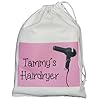 The Cotton Bag Store Ltd Personalized Hairdryer Storage Bag Design Natural Cotton Drawstring Bag Supplied Empty