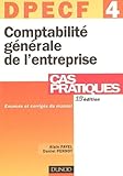 Image de Comptabilité générale de l'entreprise DPECF 4 : Cas pratiques