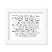 Produktbild LISSOME Art Studio Arctic Monkeys Kunstdruck Poster - Whatever People Say I Am, That's What I'm Not - Ungerahmt Kunst Druck Lyrisch Plakat