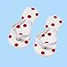 Produktbild Flip-Flop rot gepunktet, ca. 3 cm, Btl. a 2 paar