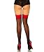 Produktbild Yourdesignerz Stockings mit Naht Damen schwarz/rot XS-M