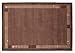 Produktbild RADON SILK handgeknüpfter Nepal Teppich Wolle in schoko, Größe: 120x180 cm