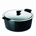 Produktbild KUHN RIKON 30724 Thermokochgeschirr HOTPAN Kochtopf schwarz 4.5L/26cm, dampfgaren, warmhalten, Energie sparen