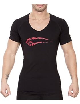 Smilodox Herren V-Neck T-Shirt Reloaded 2.0
