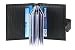 Hide & Sleek Genuine Black Leather Credit Card Holder Wallet RS.499.00