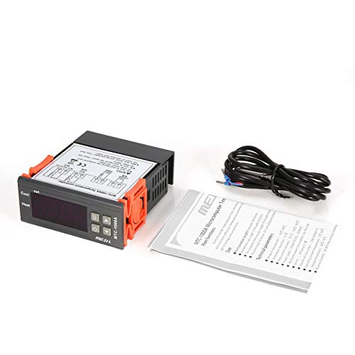 Preisvergleich Produktbild fDEtprintse MTC-1000A Digitale PID Mikrocomputer Temperaturregler Kühlen Schalter Thermoregulator Thermometer Thermostat AC 220 V