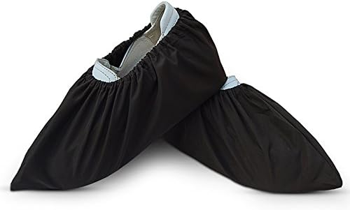 QFFL Cloth shoe cover Household thick non-slip wear shoe cover Can be repeatedly washed shoe cover 10 pairs Smart shoe cover ( Color : D )