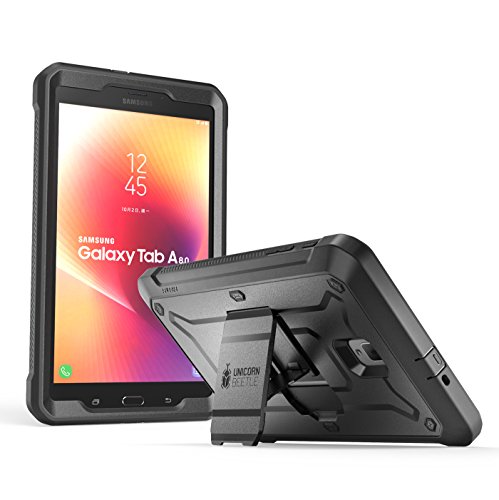 SUPCASEUnicorn Beetle Pro Series Heavy Duty Full-Body Rugged Protective Case for 8.0-Inch Samsung Galaxy Tab A (2017 Release), Black
