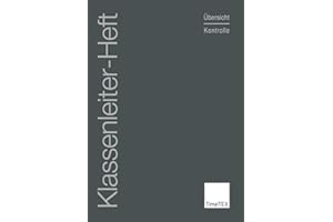 ‎TIMETEX TimeTEX Klassenleiter-Heft - Übersicht & Kontrolle - A4 - Heft - Grau - 10783