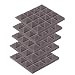 Produktbild Xmansky Non-Flammschutzmittel Schwamm Wandaufkleber,5 Stücke Akustikschaumplatte Sound Stop Absorption Schwamm Studio KTV Schalldicht 25x25x5cmOhne Klebstoff