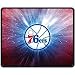 Produktbild Philadelphia 76ers Colorful Logo 2016 E.A. schwarz Overlock Mousepad 25,4 x 30,5 cm (25 x 30 cm)