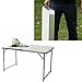 Produktbild 4FT tragbare verstellbare Trestle Folding Camp Table