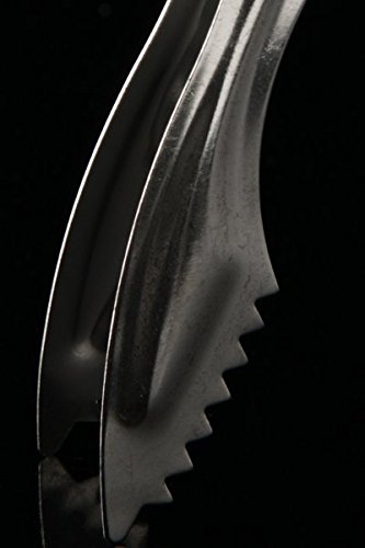 Kohlezange „Wing“ aus Edelstahl - 2