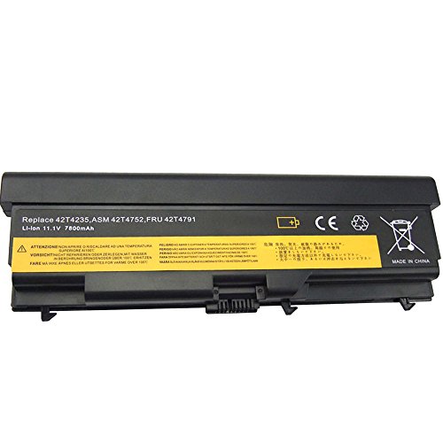 7800mAh 9 Cells 11.1V High Quality Replacement Laptop Bettery For Lenovo 42T4235 42T4703 42T4708 42T4714 42T4731 42T4733 42T4737 42T4737 42T4753 42T4756 42T4757 42T4757 42T4763 42T4764 42T4798 42T4803 42T4819 42T4848 42T4849 42T4850 42T4851 42T4852 42T4911 42T4911 12 month warranty - 2