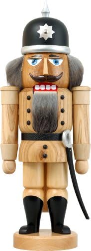 Nutcracker figure Christmas original Seiffen soldier nature Erzgebirge NEW