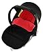 Universal Car Seat Footmuff To Fit Mamas And Papas Cybex Aton Car Seat Fire Red