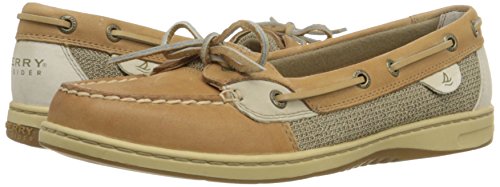 Sperry Top-Sider Women's Angelfish Core Boat Shoes, Linen/Oat, 5 UK