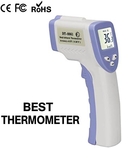 Forehead Thermometer Digital Infrared Non-Contact Suitable for Baby, Toddlers and Adults And Object with Instant Results