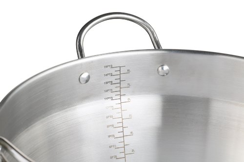 Kitchen Craft Edelstahl-Marmeladentopf mit Griff, 9 l - 4