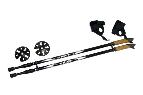 WOLF-BLACK-POLE-Nordic-Sport-Stcke-fr-Schneeschuhwandern-140cm