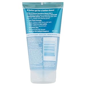 King of Shaves Sensitive Shaving Gel for Men - 150ml TWIN PACK - SOON CHANGING TO A NEW AND IMPROVED ALUMINIUM BOTTLE… - Image 3