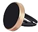 Price comparison product image Rhino Gadget Universal Magnetic in Car Air Vent Mount Holder for Apple iPhone 7, 7 Plus, 6, 6S, 6 Plus, iPhone 5 5S 5C 4S, Samsung Galaxy S7 Edge, S6 S5 S6 Edge + Plus S4 S3, Note 7 5 4 3 2 Edge, Alpha A3 A5 A7 A8, LG G5 G4 G3, HTC One M9 M8, Google Pixel, Nexus 6P 5X 6, Sony Xperia Z3 Plus Z4 Smartphone GPS Mobiles with adhesive metal plate - Gold