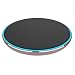 Produktbild MMLC Wireless Charger, Qi Wireless Induktives Ladegerät Kompatibel mit Apple iPhone XS/XS Max/XR/ X/ 8/8 Plus, Galaxy S9/S9+/Note 9/S8/S8+, Note 8, S7 und alle Qi-fähige Handys (Rose Gold)