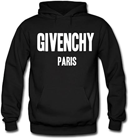 Mens Givenchy Paris Hoodie Heavy Blend Adult Hooded Sweatshirt Small Black