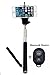 Produktbild (TM) Extendable Self Portrait Selfie Handheld Stick Monopod with Smartphone Adajustable Phone Holder and Bluetooth Remote Wireless Shutter for iPhone Samsung and other IOS and Android Smartphone (Black & Shutter)