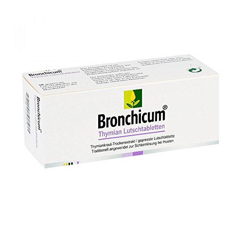 Preisvergleich Produktbild Bronchicum Thymian Lutschtabletten 50 stk