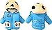 KKia Baby Boys Winter Animal Coat Outwear Hat Snowwear Warm Jacket Overcoat Blue 6-12 Months
