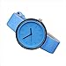 Produktbild Frauen Uhren,Kingwo Mädchen Armbanduhr Unisex Einfache Fashion Anzahl Uhren Quarz Canvas Belt Armbanduhr (E)