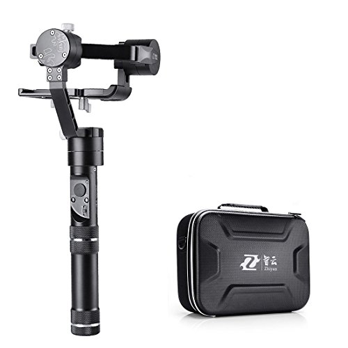 Zhiyun Crane M 3-Achsen-Handheld Gimbal Stabilisator Support Real 12 Stunden Laufzeit, 1 Minute Balance Adjustment, 650g maximale Nutzlast und 360 Grad unbegrenzte Rotation fÃ¼r Smartphones/Action-Kameras/DC/Mirrorless Kameras