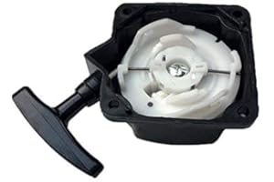 Allymoto Seilzugstarter für Demon RQ580 Freischneider, Schwarz, Gasbetrieben, Robust