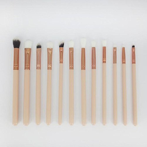 Vovotrade 12 PCS kosmetischer Bürsten Verfassungs Bürsten Satz Kits Werkzeuge - 2