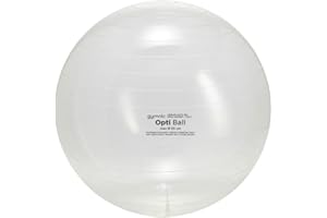 Gymnic Opti Ball Palla Fitness Trasparente