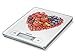 Produktbild Soehnle Page Profi Fruit Hearts, digitale Küchenwaage für max. 15 kg mit Zuwiegefunktion, praktische Haushaltswaage mit Sensor-Touch, elektronische Waage inkl. Batterien, extragroße Wiegefläche