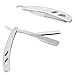 Edge Straight Shave Steel Blade Folding Shaving Razor Cut Throat Barber