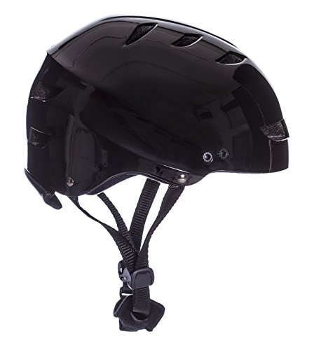 AWE® BMX Full Face Helm schwarz, Größe M 54–58 cm - 9
