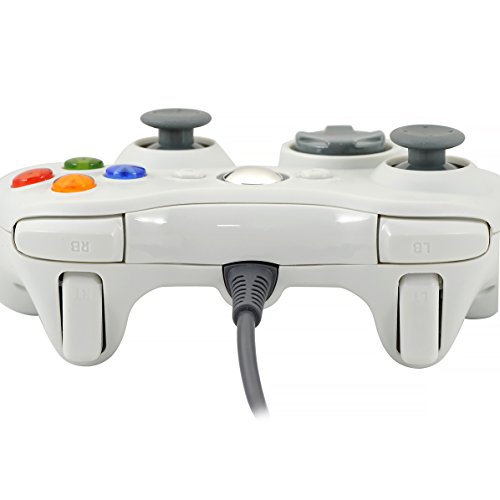 QUMOX Mando de juego Controlador USB Pad Joystick Joypad Juego Gamepad para Xbox360 PC Windows 7