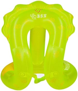 HOAEY Inflatable Swimming Vest Swimsuit Children Life Jackets for Beginners Swimming Children Adults Water Sport (Yellow, L)