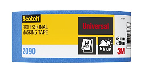 Scotch PT209048 Super Malerabdeckband, 48 mm x 50 m, Profi-Plus Qualität, blau - 3
