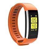 QINPIN Kalorien-Herzfrequenz-Aktivitäts-Schrittzähler Smart-Armband